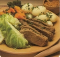 Beef Brisket with Boiled Vegetables