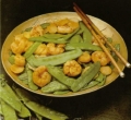 Stir-Fried Shrimp and Pea Pods